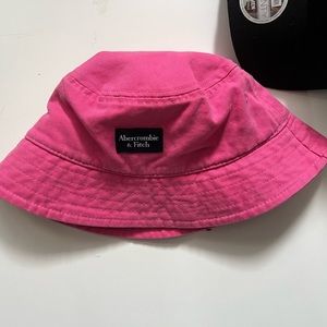 ABERCROMBIE & FITCH Pink hat summer